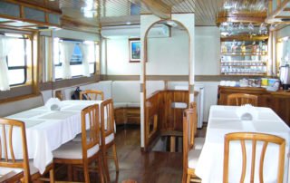 Aida-Maria-Dinning Aida Maria Yacht Deck Plans