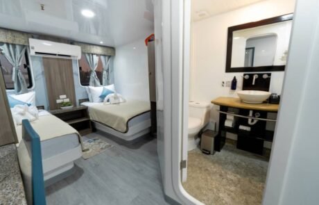 Anahi Catamaran cabin