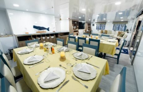 Anahi-Catamaran-gps-dining-room Anahi Catamaran gps dining room