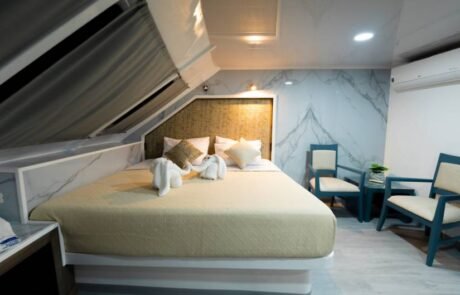 Anahi Catamaran suite cabin