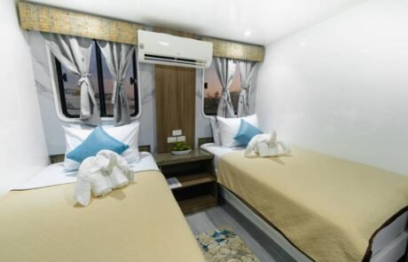 Anahi Catamaran twin beds