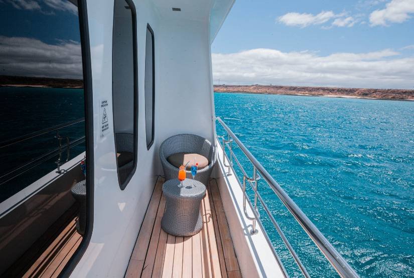 Alya Catamaran Balcony