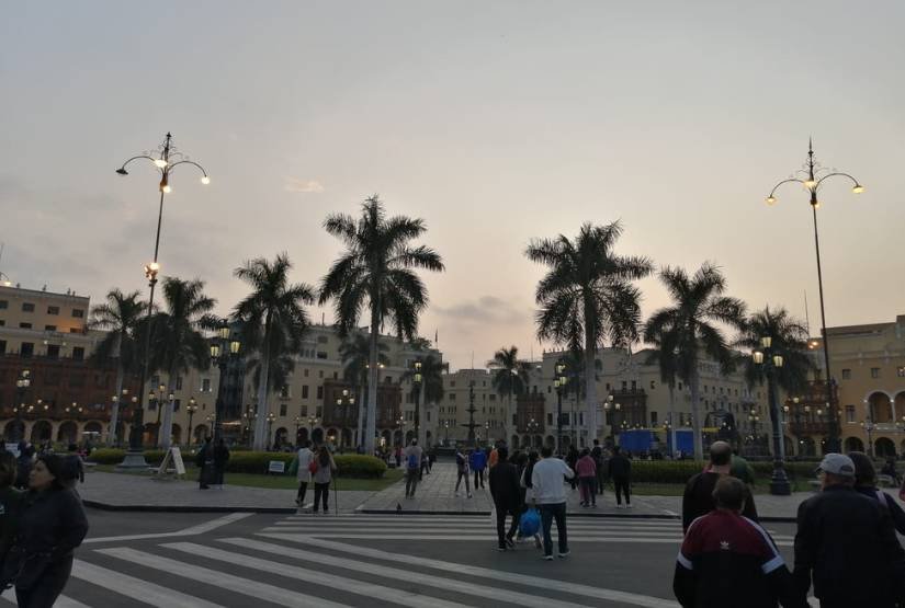 Peru tour square lima Peru tour square lima