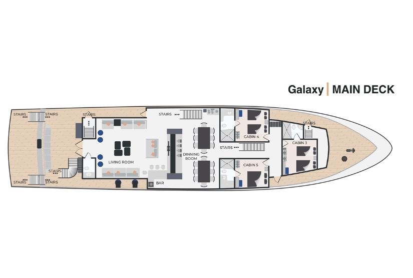 Galaxy Yacht Main Deck