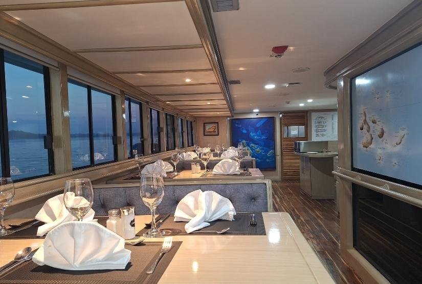 Letty Yacht dining area