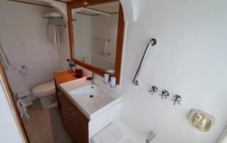 Millennium Catamaran bathroom