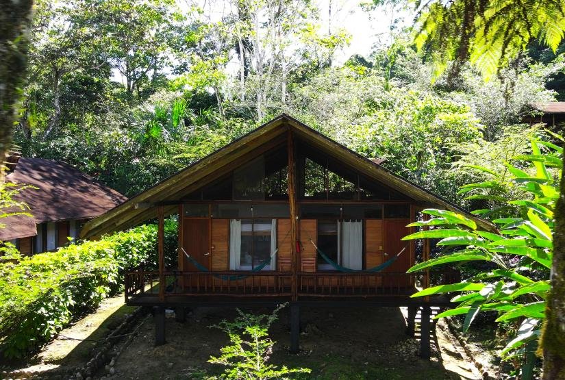 Gaia Amazon Lodge cabaña napo