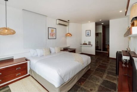 Escalesia Villa doble bed