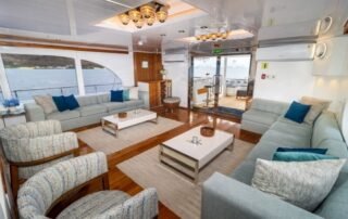 Grand Daphne Yacht Living Room