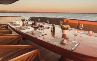 Sea Star Yacht Al fresco Dining room