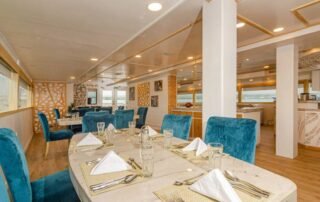 Sea Star Yacht Dining room